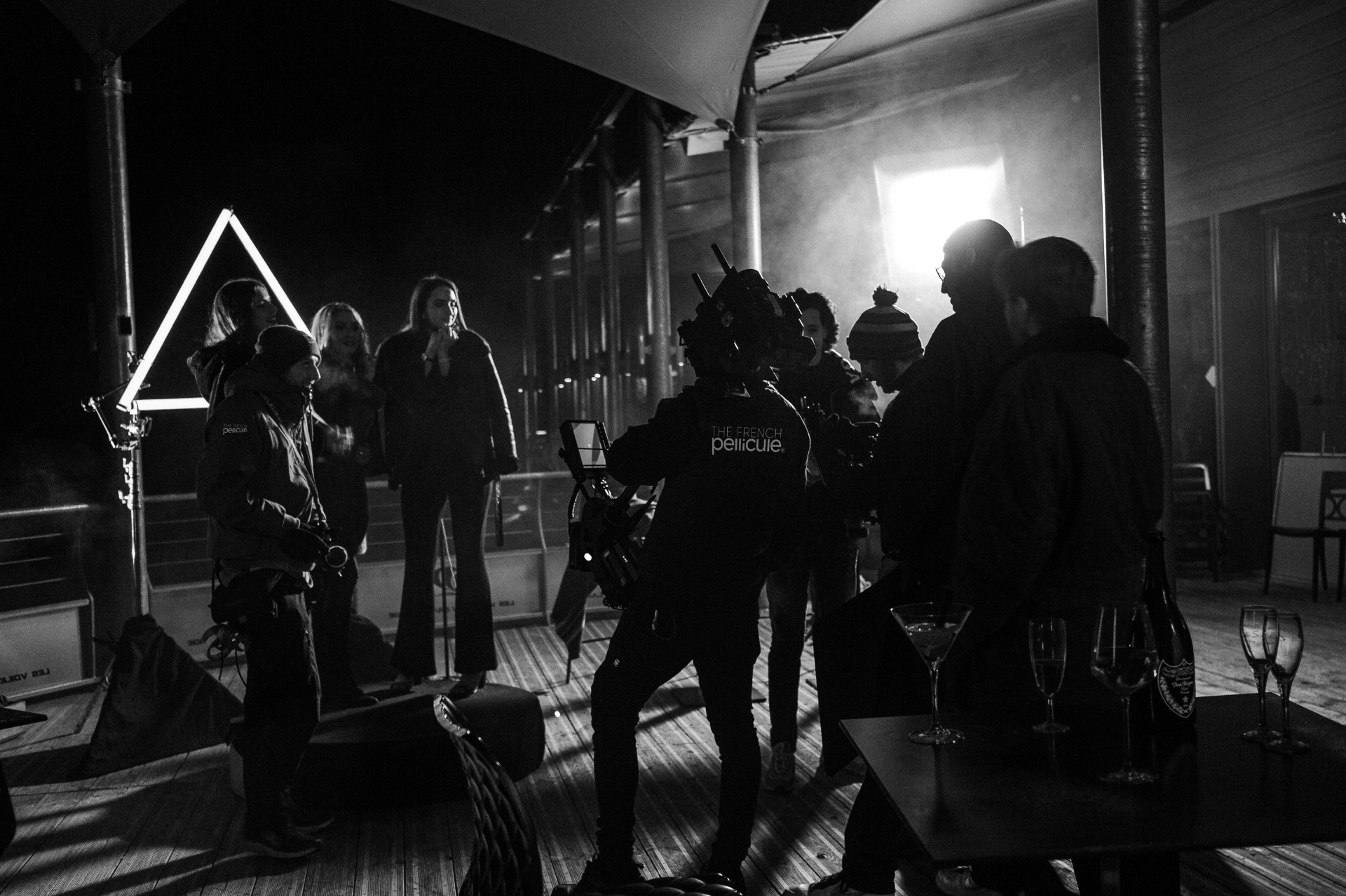 Tournage The French Pellicule
